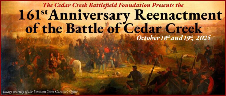 161st Anniversary Reenactment of the Battle of Cedar Creek